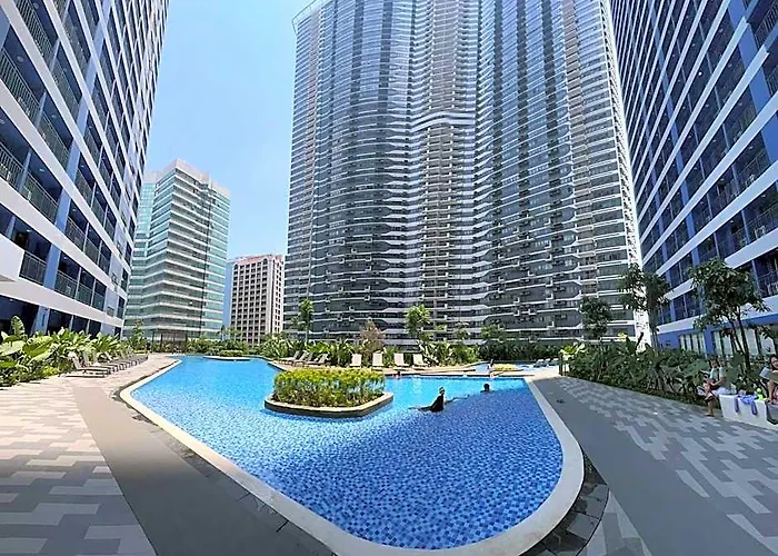 Homey 1 Bedroom Unit At Air Residences Отель