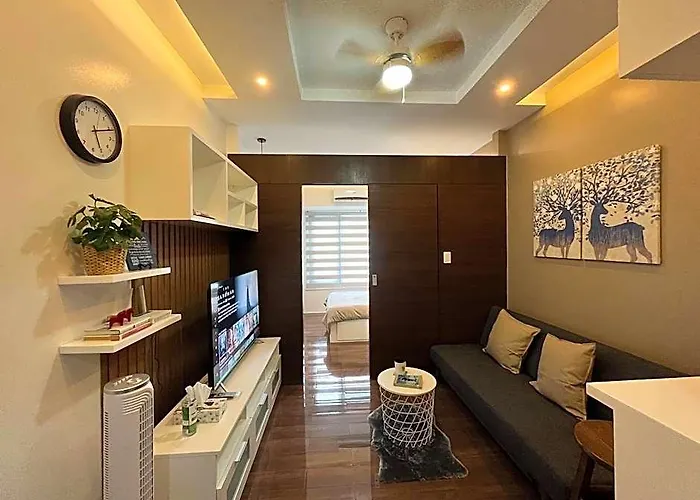 Homey 1 Bedroom Unit At Air Residences Отель Манила
