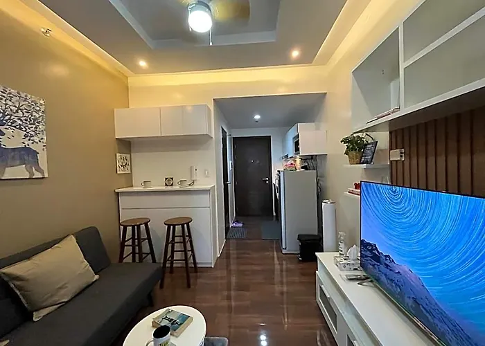 Homey 1 Bedroom Unit At Air Residences Отель Манила